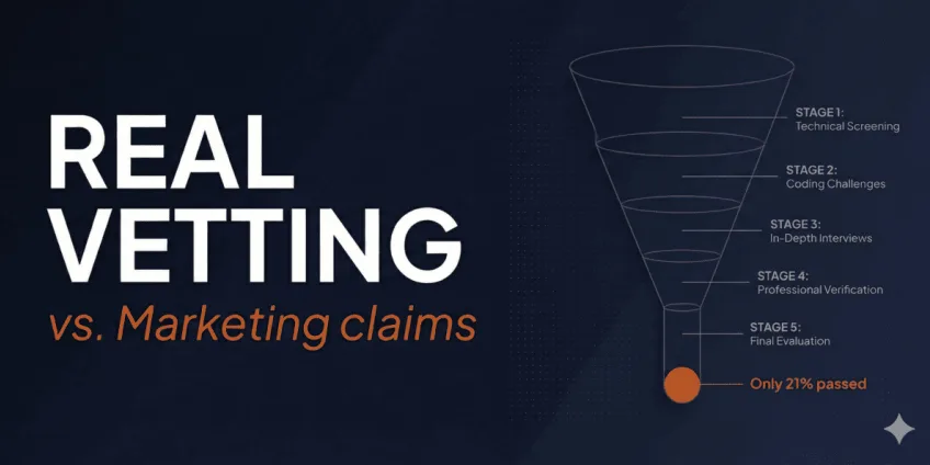 How to Hire Pre-Vetted Developers - and Tell Real Vetting from a Marketing Claim