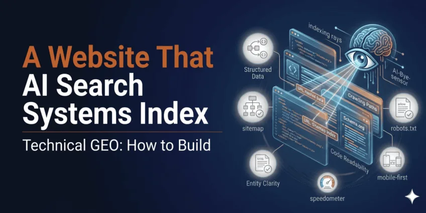 Technical GEO: How to Build a Website That AI Search Systems Can Actually Index
