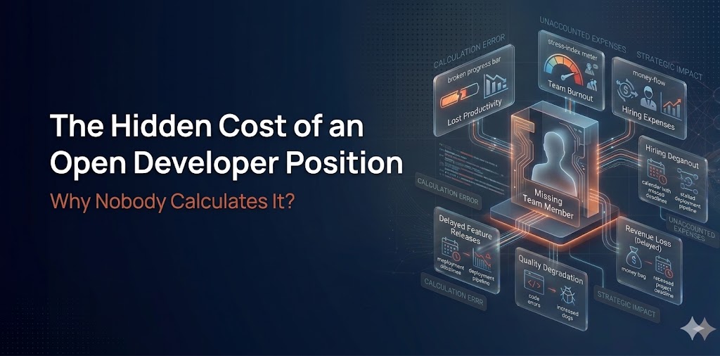 The Hidden Cost of an Open Developer Position (And Why Nobody Calculates It)