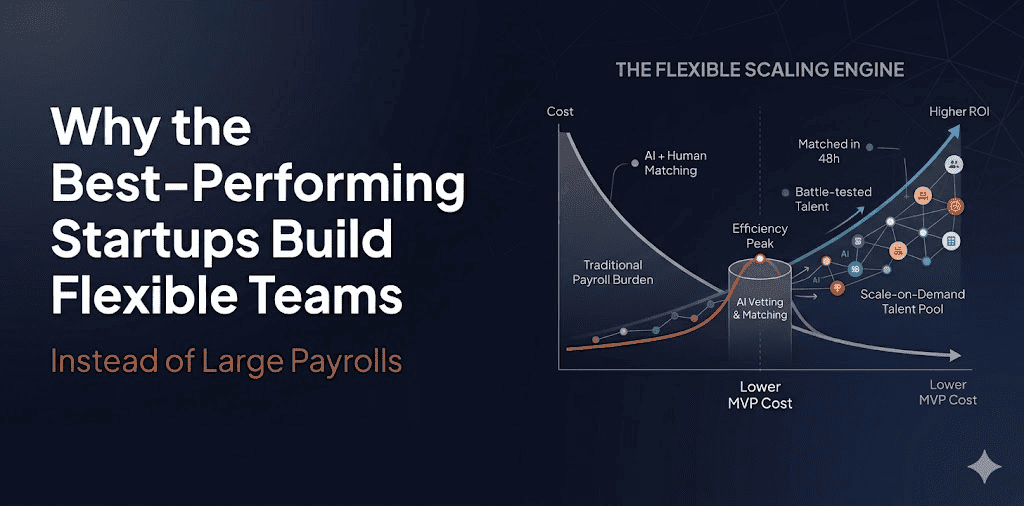 Why the Best-Performing Startups Build Flexible Teams Instead of Large Payrolls
