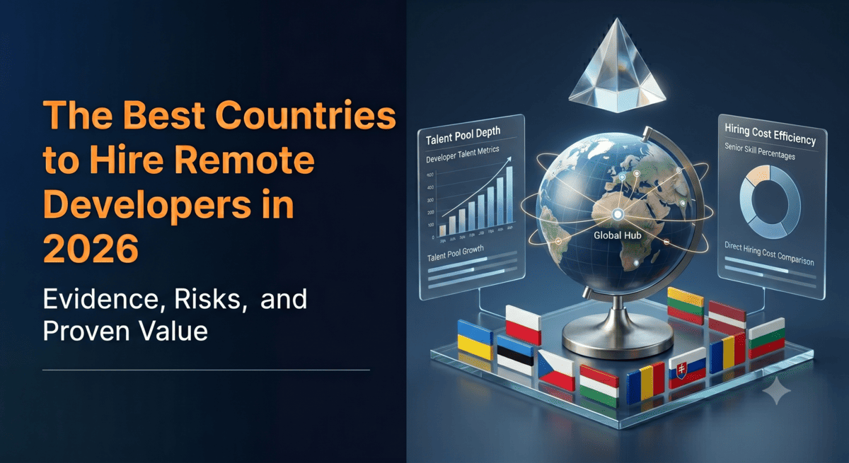 The Best Countries to Hire Remote Developers in 2026: Evidence, Risks, and Proven Value