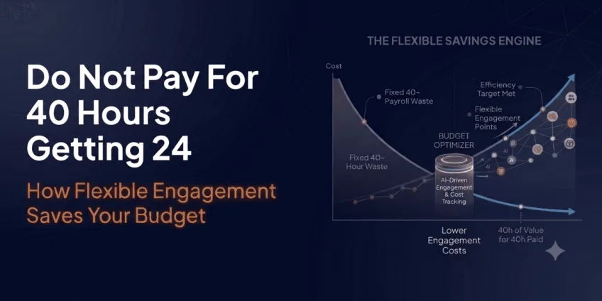 You're Paying for 40 Hours but Getting 24: How Flexible Engagement Saves Your Budget