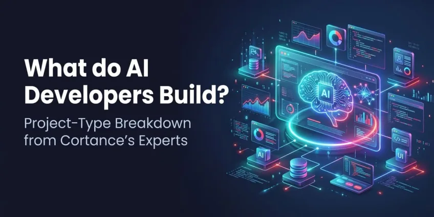 What Do Remote AI Developers Build? Project-Type Breakdown from Cortance's Expert Network